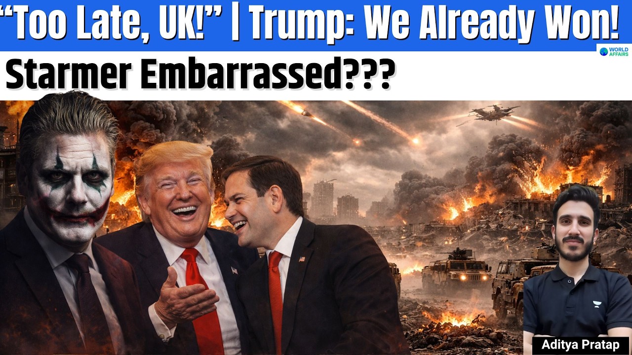 Iran War Escalation: Trump Rejects Britain’s Military Support | British PM Starmer Insulted