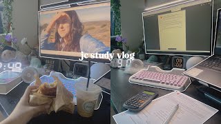 jc college diaries 🥯 | daily prouductive study vlog singapore, one week till jc, chinese new year