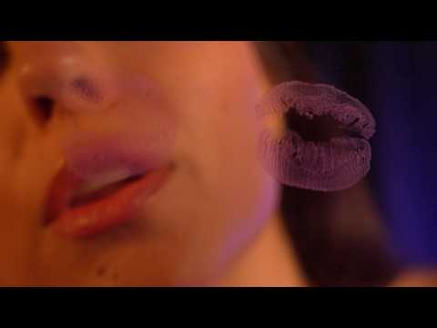 Kissing You Up Close… Like Really Close (ASMR) 💋 Glass Kisses Effect
