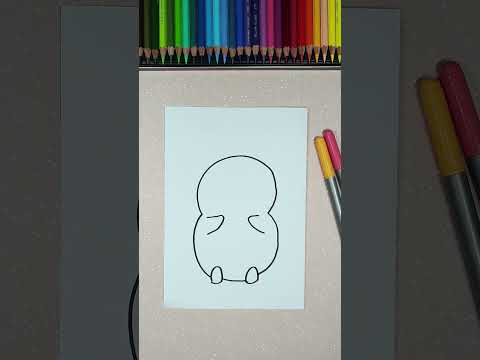 Pinguin einfach malen 🐧 | Malen mit Evi | deutsch