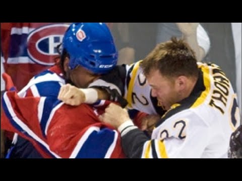 Georges Laraque vs. Shawn Thornton Rivalry (all 4 rounds)