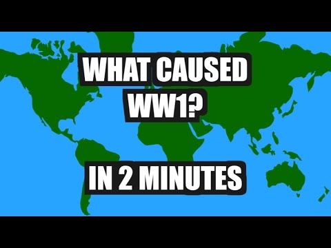 What Caused WW1? - In 2 minutes
