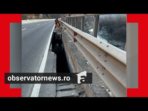 DN1, afectat de o surpare în județul Prahova. Restricții de circulație pe sensul Brașov-Ploiești