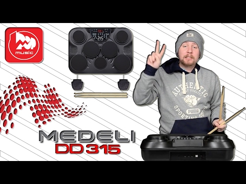 Обзор электронной ударной установки Medeli DD315