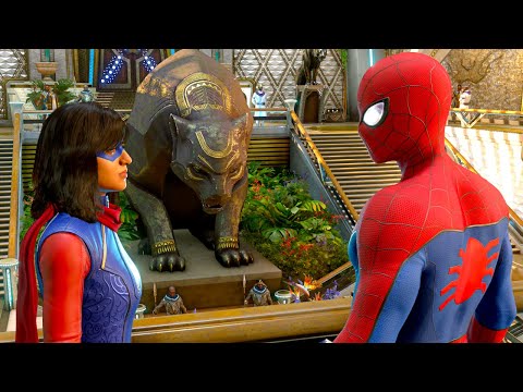 Spider-Man and Avengers Unique Dialogue in Marvel's Avengers Game Spider-Man DLC