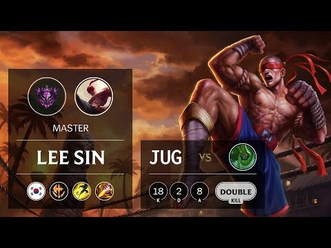 Lee Sin Jungle vs Zac - KR Master Patch 9.6