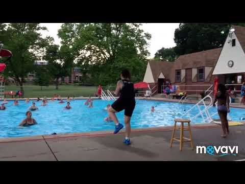 Aqua Zumba choreography " Me Too" by Meghan Trainor for demonstration purposes only