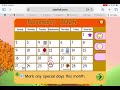 Starfall Calendar November 2025