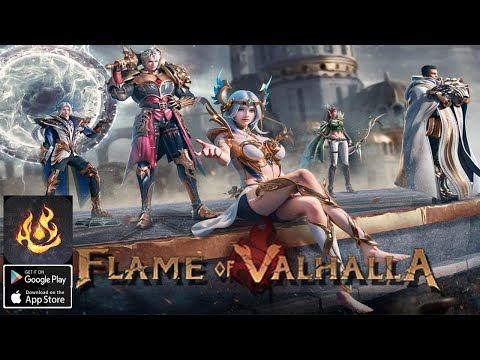 Flame Of Valhalla Gameplay - MMMORPG Upcoming Android iOS - YouTube