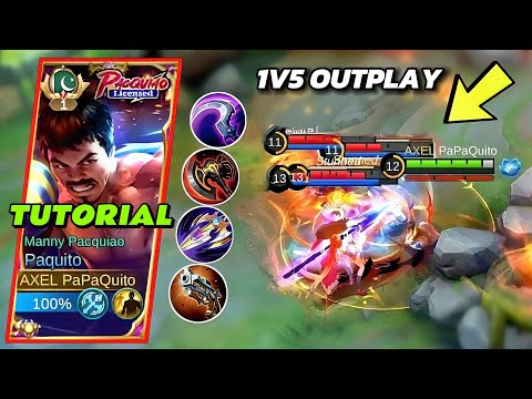 REASON WHY PAQUITO IS ONE OF THE BEST FIGHTER RIGHT NOW | PAQUITO COUNTER BUILD | MLBB