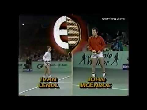 Ivan Lendl vs McEnroe Final - Antwerp 1985