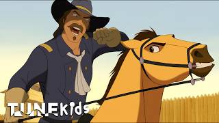 Spirit Refuses to Be Tamed | “Get Off My Back” | Spirit: Stallion of the Cimarron | Tune Kids