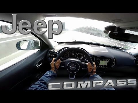 2018 Jeep Compass 2.0 MultiJet (140 PS) POV Drive Autobahn acceleration & Speed