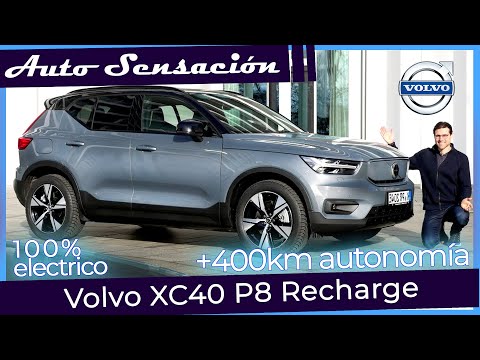Prueba Volvo XC40 P8 Recharge.  El SUV compacto eléctrico de Volvo.