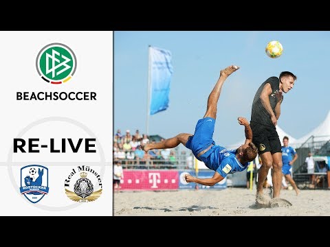 Rostocker Robben - Real Münster | Volle Länge | Halbfinale - Deutsche Beachsoccer Liga