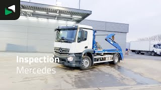 Mercedes-Benz Antos 1833 4X2 14 tons JOAB VL 14U Skiploader Automatic Full Air skip loader truck | Image 4 - Autoline