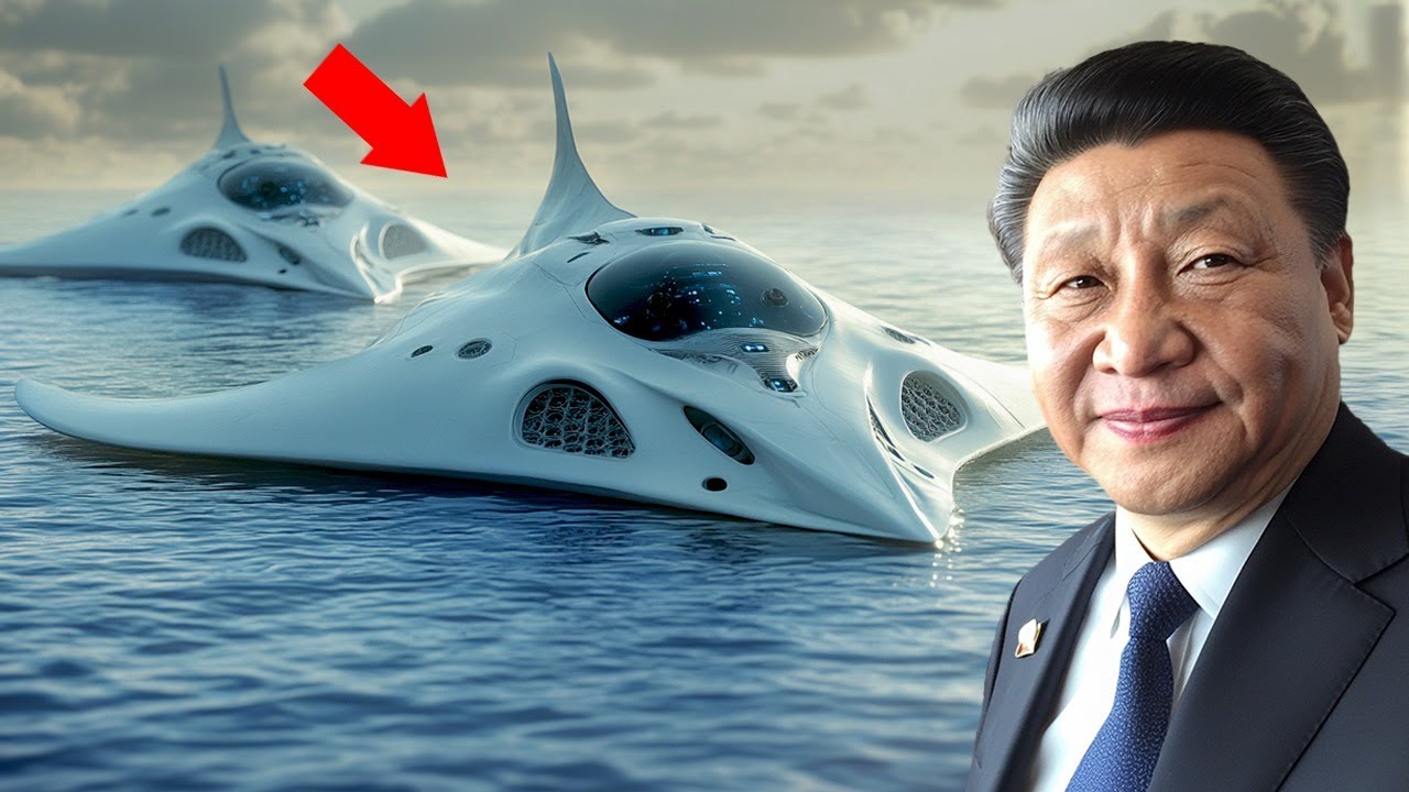 China Reveals NEW $13 BILLION Manta Ray Submarine That Defies Laws Of Physics