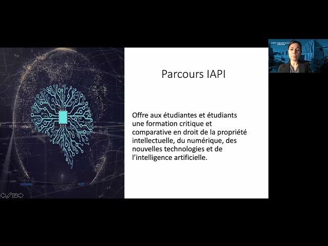 Présentation du double diplôme IAPI UQAM/Université Paris-Saclay