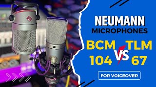 Video thumbnail for Neumann BCM-104 vs TLM-67 by The Microphone Assassin
