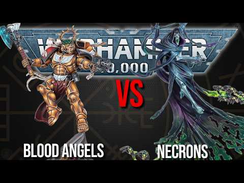 Blood Angels Vs Necrons - Warhammer 40k 10th Edition