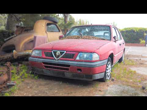 Starten und Fahren eines alten Alfa Romeo 33 nach 20 Jahren  - Teil 2/2