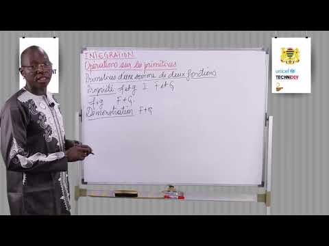 Leçon 146 Intégration   Opérations sur les primitives 1