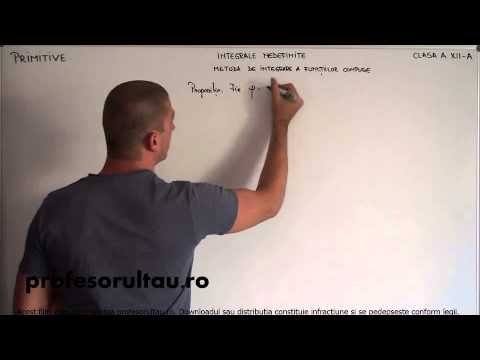 23   Primitive   integrale nedefinite   partea 6 - profesorultau.ro