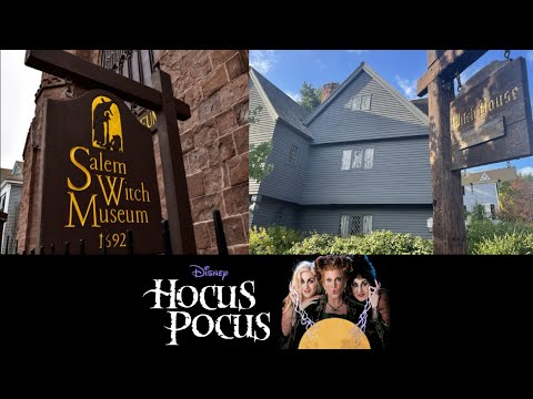 North Shore, MA Part 2-Salem, Hocus Pocus locations, Wax Museum,Derby Wharf Light,Ropes Mansion