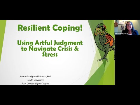 Laura Rodriguez-Kitkowski - Using Artful Judgement to Navigate Crisis & Stress - May 12, 2023