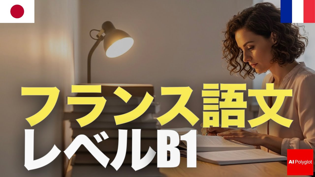 フランス語文レベルB1 | 聞き流し | 第二外国語 | 音声学習 | リスニング練習 episode artwork