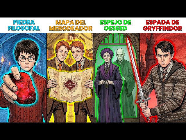 Vídeo relacionado con Harry Potter Hogwarts Hogwarts - Calzoncillos Tipo bóxer para Hombre, Azul Marino, M