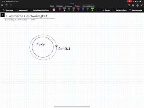 1. kosmische #Geschwindigkeit