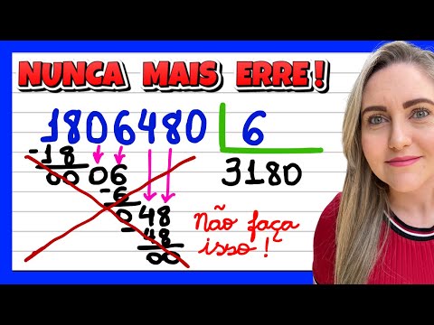 NUNCA MAIS ERRE UMA DIVISÃO. APRENDA COMO FAZER DIVISÃO AGORA!!! EXPLICAÇÃO DO CONTEÚDO! 📚🚀