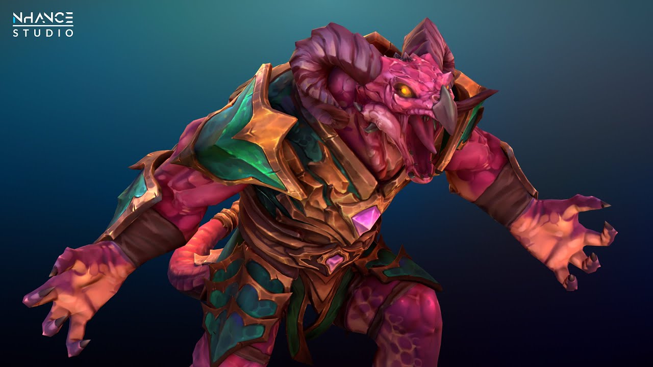 Stylized Dragon Brute: Features overview