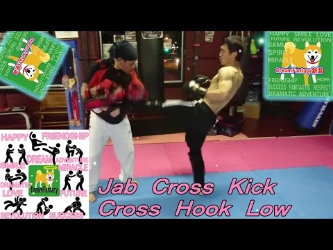初心者向け ムエタイコンビネーション muaythai kickboxing mma beginner combo 新潟