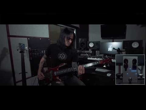 Darkglass Hyper Luminal · Hybrid Compressor and its three different Modes (BUS, FET, or SYM)