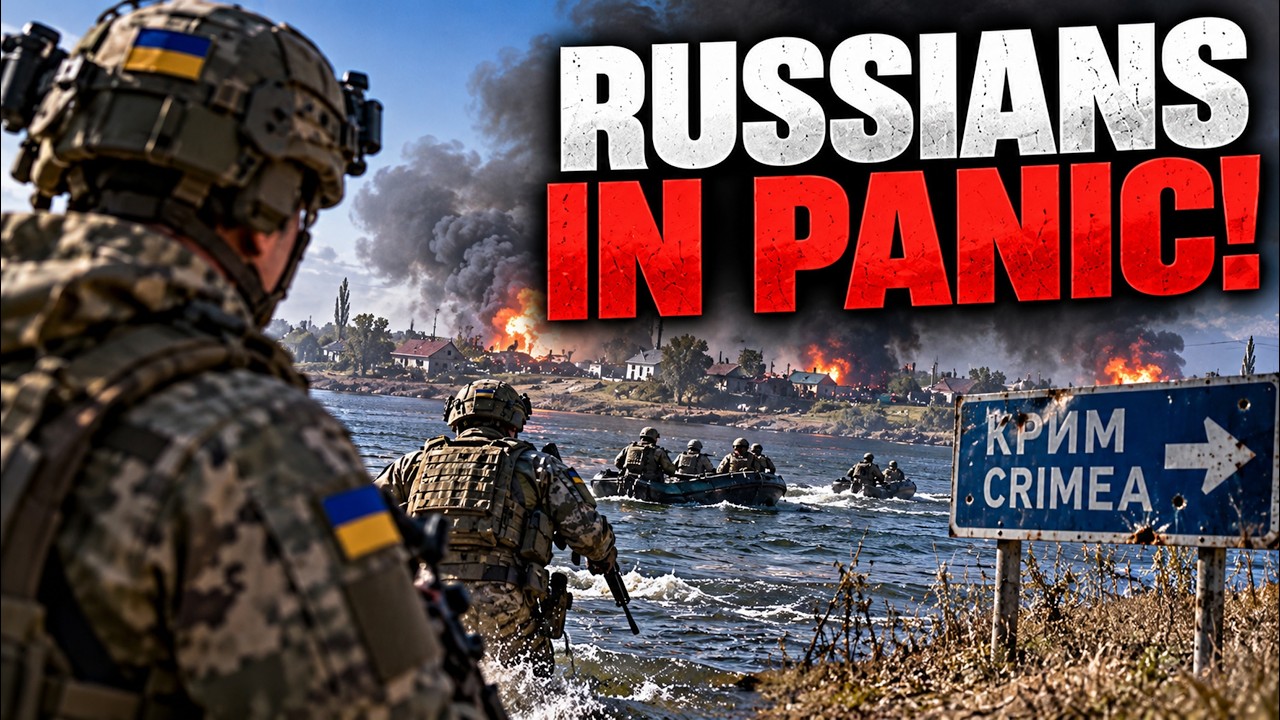 RUSSIANS IN PANIC! UKRAINE LIBERATES DACHI AS NEW DNIPRO FRONT THREATENS OFFENSIVE TOWARD CRIMEA!