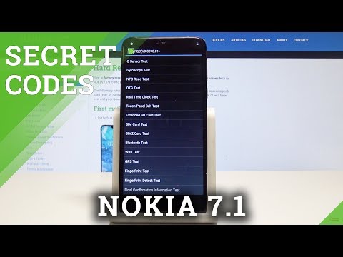 Codes NOKIA 7.1 - Hidden Mode / Secret Codes / Service Mode