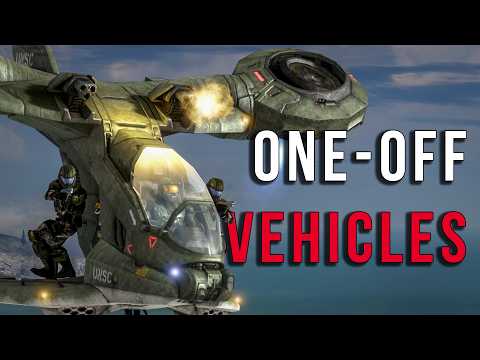 Exploring Halo's One-Off Vehicles