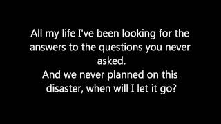 This Disaster Lyrics (By New Found Glory)