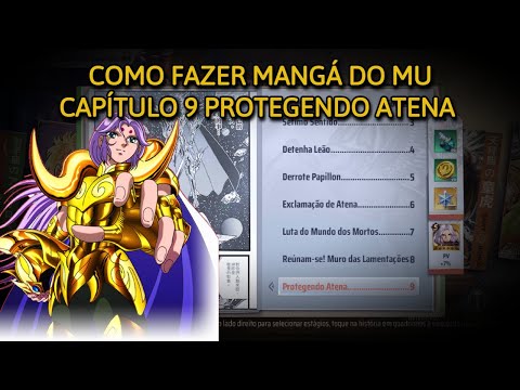 MANGÁ DO MU CAPITULO 9 PROTEGENDO ATENA - SAINT SEIYA AWAKENING