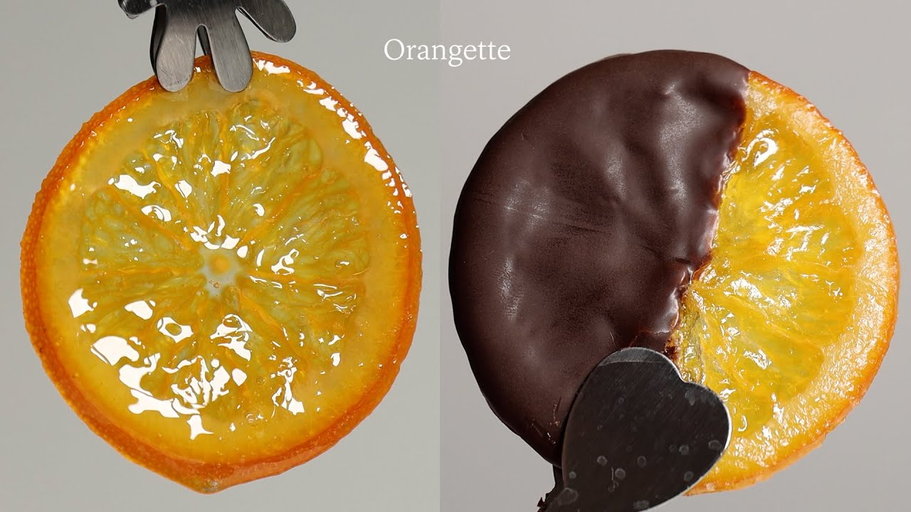 반짝 영롱한 오렌지 초콜릿 오랑제뜨 만들기