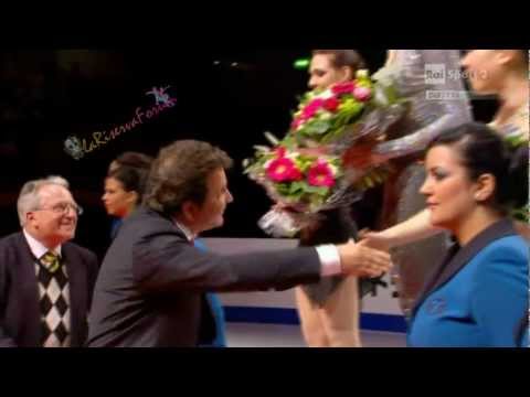 Nice 2012 ICE - LADIES FP -26/26- VICTORY CEREMONY - 31/03/2012