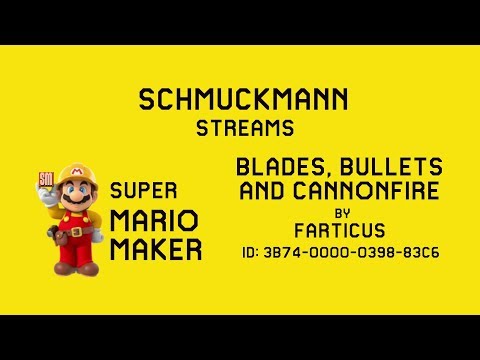 Blades, Bullets and Cannonfire by Farticus - Super Mario Maker