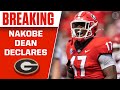 Georgia LB Nakobe Dean Declares for 2022 NFL Draft | CBS Sports HQ