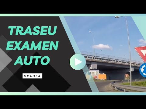 PRESENTATION OF THE ORADEA DRIVER'S EXAM ROUTE | Part 1