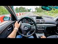 2008 BMW 1 2 0 118D 143 HP POV Test Drive 1243 Joe Black