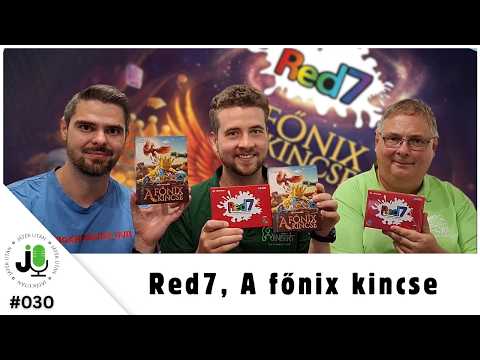 JátékUtán LIVE #030 -  Red7, A főnix kincse | Elég a munkából, irány a múzsák után! - JátékUtán