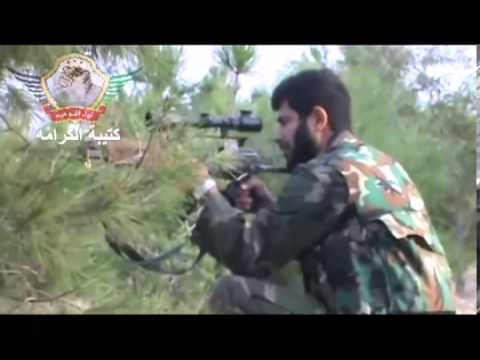 تقدم مقاتلي كتيبة الكرامة باتجاه نقاط قوات النظام في سد تشرين في منطقة منبج