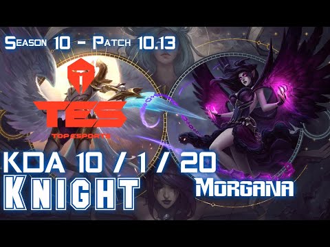 TES Knight MORGANA vs ZOE Mid - Patch 10.13 KR Ranked